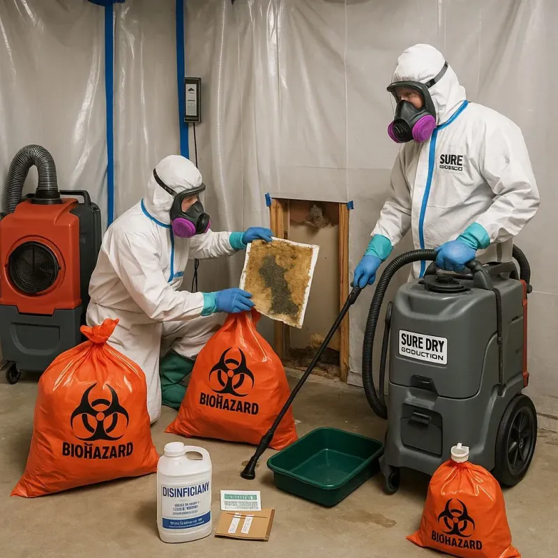Contaminated Water Handling Protocols process in Pocono Ranch Lands, PA